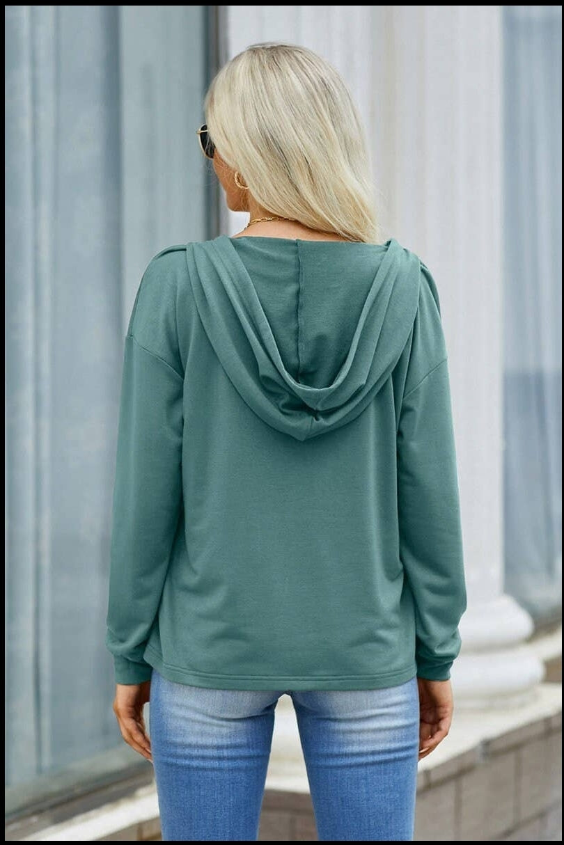 SAGE LACE HOODIE