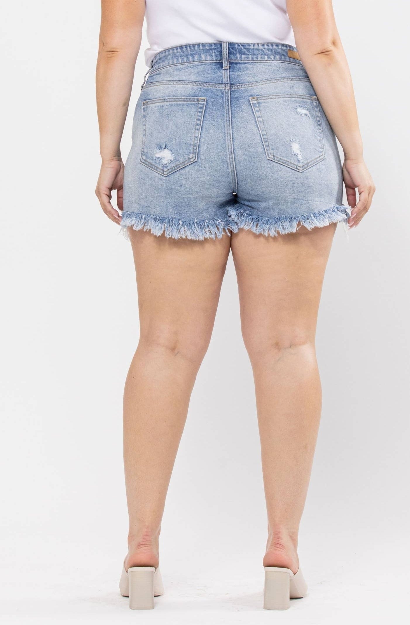 CELLO PLUS RIPPED SHORT
