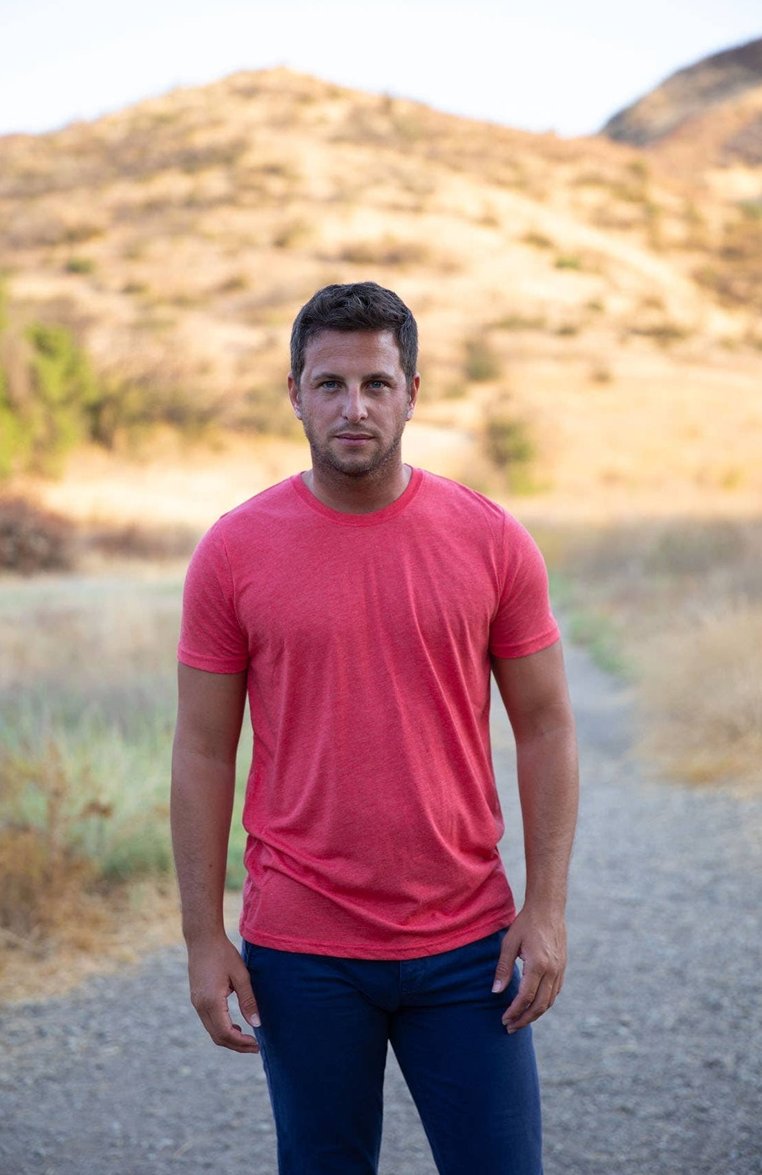 HEATHER RED TSHIRT