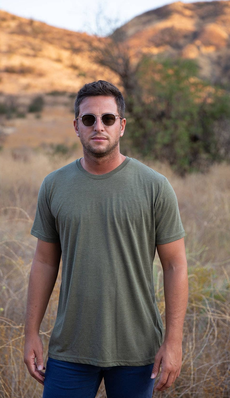 SOLID GREEN TSHIRT