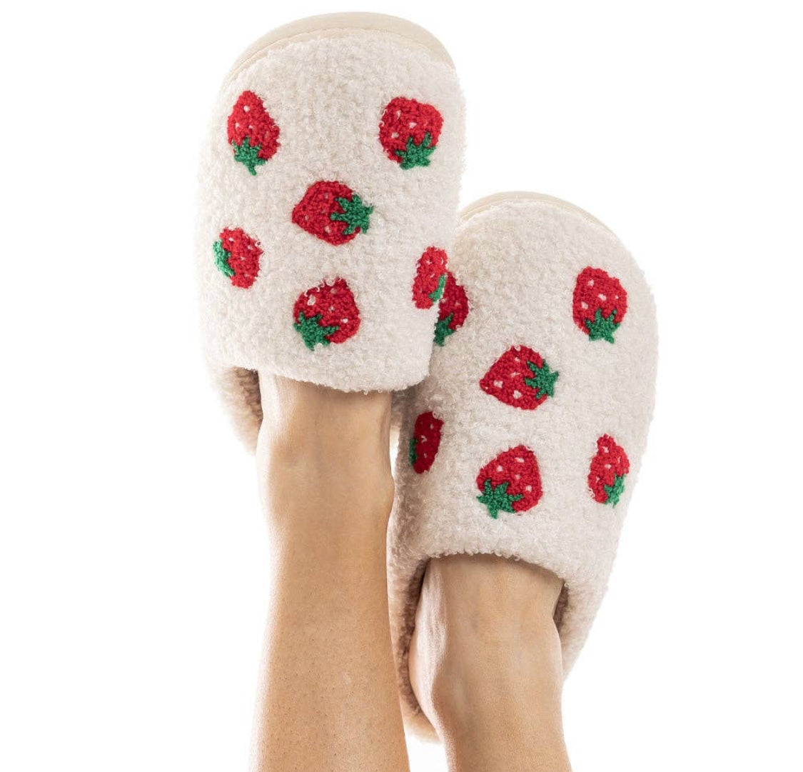 STRAWBERRY SLIPPERS