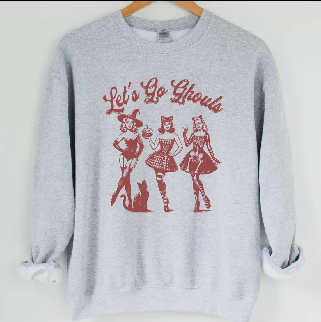 LETS GO GHOULS CREWNECK