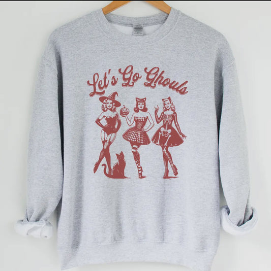 LETS GO GHOULS CREWNECK