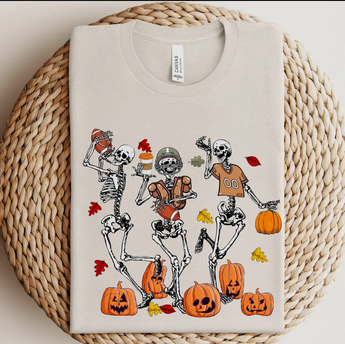 FOOTBALL SKELLY TEE