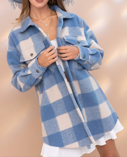 PLAID SHACKET