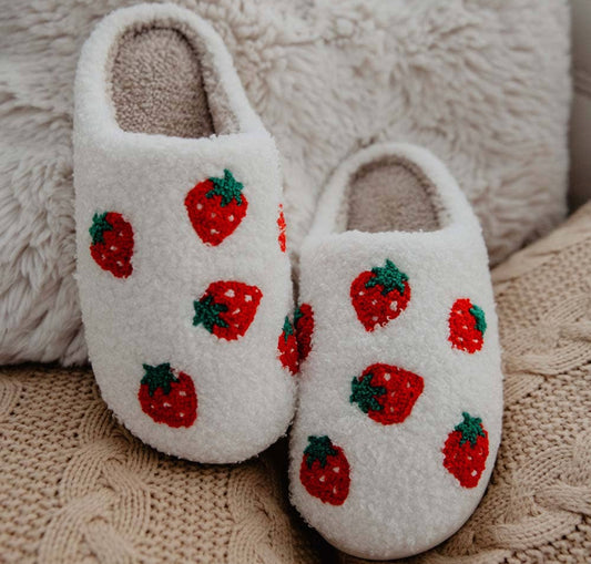 STRAWBERRY SLIPPERS